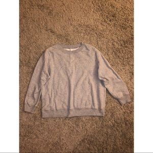 Grey Fleece Sweatshirt w/ Matching Joggers Set
